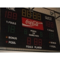 Kodiak 410A Coca-Cola Branded Scoretec Basketball Scoreboard